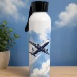 בקבוק אלומיניום 500 מ״ל עם רצועה