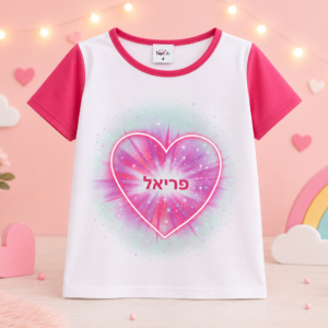 חולצת ילדים בעיצוב אישי